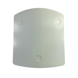 efo Wooden Thermomix Sliding Board - Stable Board Tailored to Thermomix TM5 & TM6 - Convenient Handles and Additional Pads to Facilitate Sliding - Premium Wood Thermomix Accessories (White)