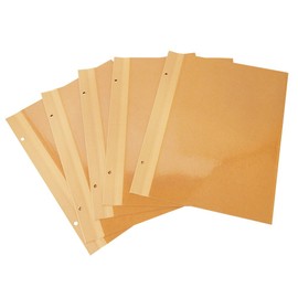 Nakabayashi A-A4PR-5-KR Free Album Replacement Mount, Plastic Coat Mount, Screw Type, A4 Size, Craft