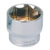 KS Tools 918.3813 3/8 Inch Chrome Plus Hexagonal Socket, 13