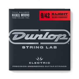 NICKEL WOUND ELECTRIC GUITAR STRINGS 9-42 | 3 PACK + PEGWINDER