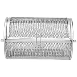 Tower Rotating Mesh Frying Basket,Stainless Steel,T17038006