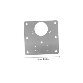 Ipetboom 8pcs Hinge Repair Plates for Cabinet Door Hinge Filler Kit Easy Installation Stable Fixing for Door Frame Aesthetics