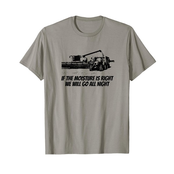 Combine Driving Harvest Funny Farming - If The Moisture Is..