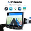 ESSGOO 1DIN 10" 360° Rotatable Car Stereo Touchscreen Screen Bluetooth