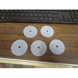 Carborundum 5 Carborundum  2" X 1/4" X 1/4" 80 Grit Tool Post Grinding Sharpening Wheels