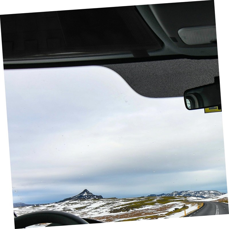 ULTECHNOVO Car Windscreen Sun Shade Multi-Functional Sun Visor Organizer Car