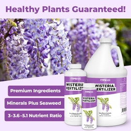 Wisteria Fertilizer for Wisteria Plants and Wisteria Hanging Flowers, Feeds Wisteria Live Plant, Liquid Fertilizer by TPS Plant Foods, 32 oz (1 Quart)