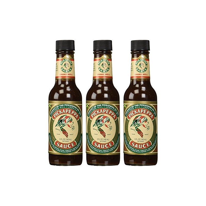 Jamaican Original Pickapeppa Sauce - 5 oz (3 Pack)