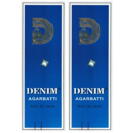 denim incense set of 12