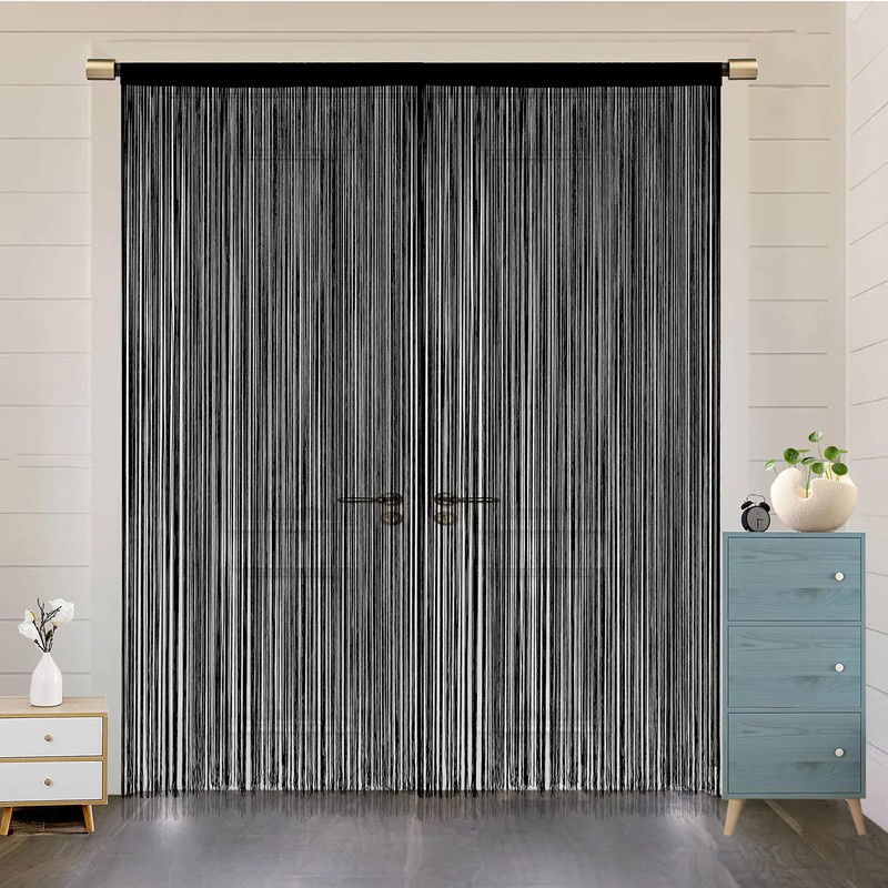 HSYLYM String Door Curtain Window Decoration Room Divider Decoration Single