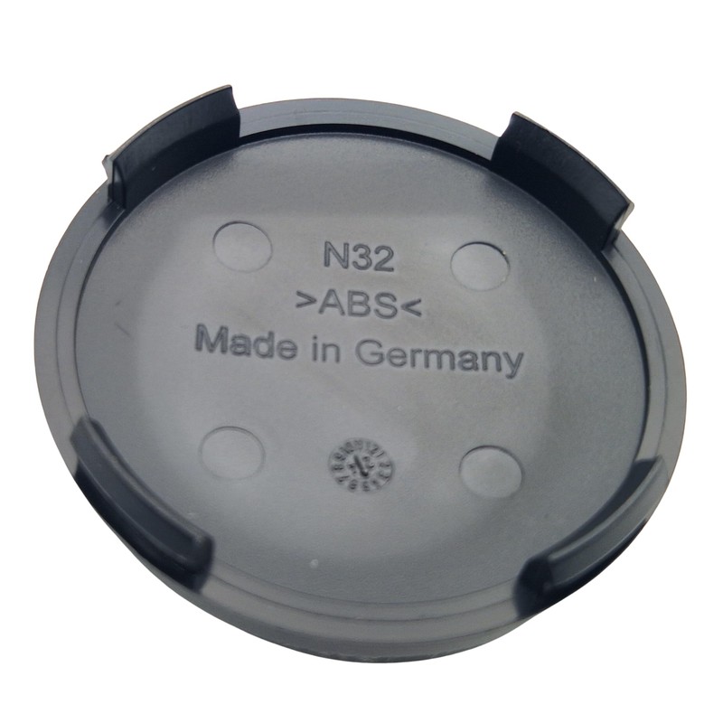 1 x Alutec Hub Cap 64 mm Graphite (N32) Logo