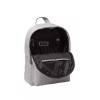 Victoria's Secret Nylon V-quilt studs City Backpack Gray NWT
