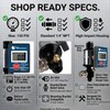 LE LEMATEC Digital Air Pressure Regulator with Water Separator, 1/4