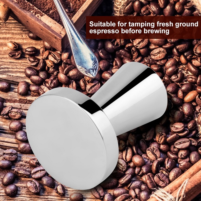 Stainless Steel Coffee Tamper Espresso Tamper Coffee Bean Press
