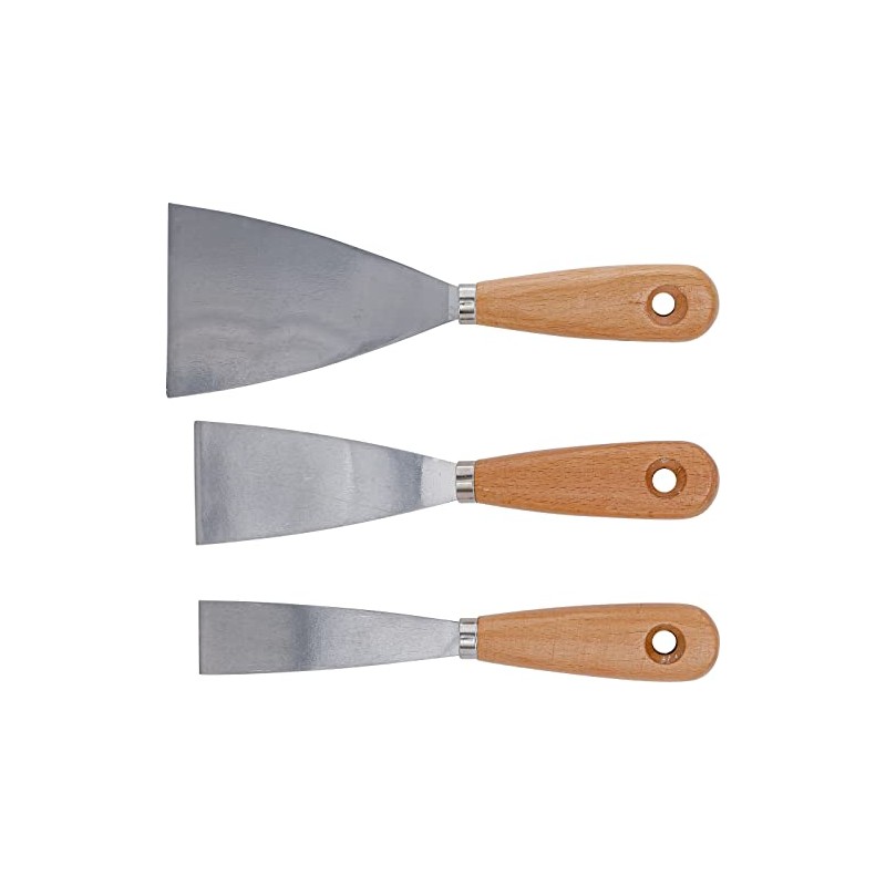 BGS Diy 85218 | Spatula Set | Wooden Handle |