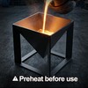 Extra Large Steel Ingot Mold, 8x8 Metal Casting Mold for