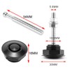 Woopeey 8 Pcs 1.25 inch Universal Stainless Steel Rod Vehicle