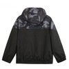 Mywu Camo Black Windbreaker Jacket Men with Mesh Lined for