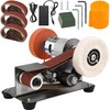 Mornajina Mini Belt Sander for Knife Making, 15 Degree Electric