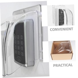 DOITOOL 2pcs Outdoor Doorbell Rain Cover Access Control Machine Cover Doorbell Shell Shelter Protection