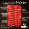 KLYMIT Almohadilla de Dormir Doble V para 2 Personas, Doble