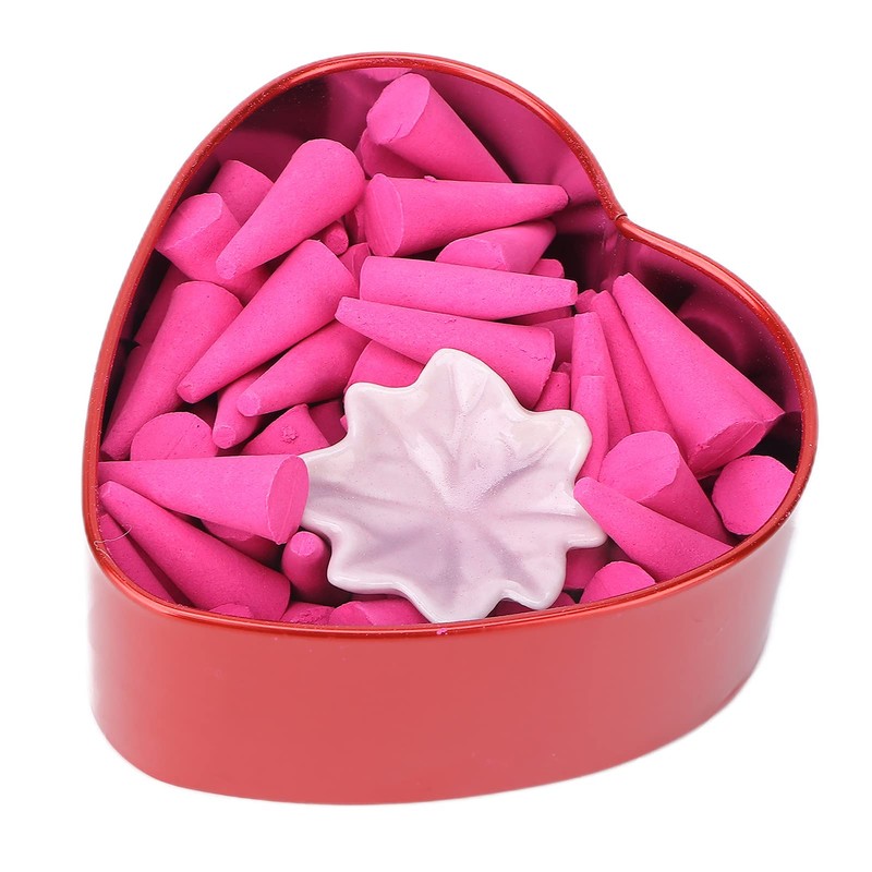 Qukaim Back Incense Red Rose Incense Cones Strong Fragrance Indoor