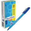 Paper Mate Inkjoy Ballpoint Pens, 1.0mm, Blue, Box of 12