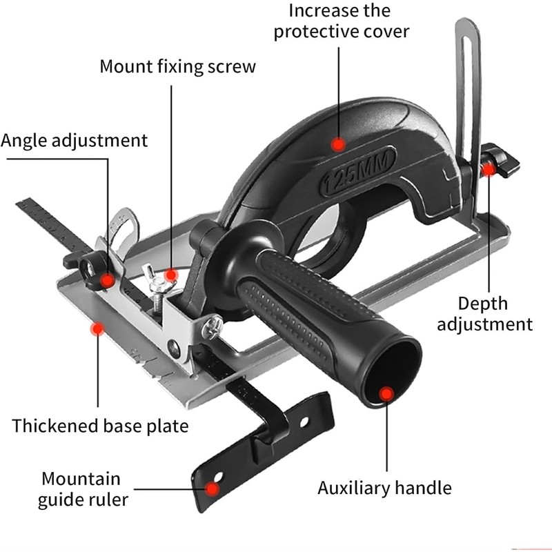 Angle Grinder Stand, Adjustable Angle Grinder Holder, Angle Grinder Holder,