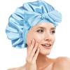 Doitory Silk Bonnet for Sleeping Women, Adjustable Soft Satin Lined