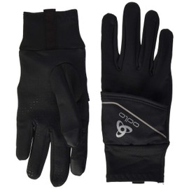 Odlo Intensive Cover Safety Unisex Gloves, Black, L
