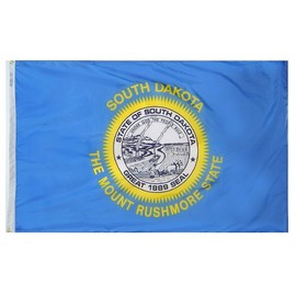 3 ft. x 5 ft. Nyl-Glo South Dakota Flag