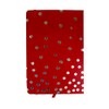 Emartbuy Polka Dots Hardbound Diary Notebook Notepad Writing Journal Ruled
