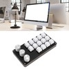 Programmable Keypad 14 Keys 3 Knobs Blue Switch Mechanical Hot