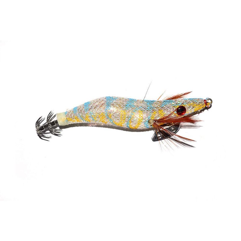 HTO IKA Hunter Squid Jig: Prawn