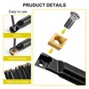 Set of 21 Lathe Chisels, 12 mm Drill Rod, Shaft
