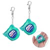 WORKPRO Mini Tape Measure, 2 Pcs 6FT Retractable Easy Reading