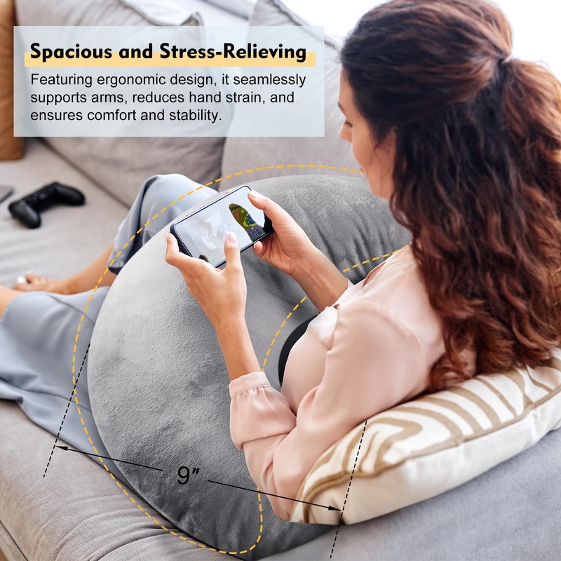 vamorry Gaming Pillow Arm Support Pillow for Bed & Sofa: