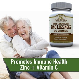 ZINC LOZ W/VIT C 100MG H/L WML 50 by Windmill,9 Ounce (Pack of 1)
