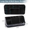 GFWARE Marble Black Toothbrush Holders for Bathrooms - Detachable 7