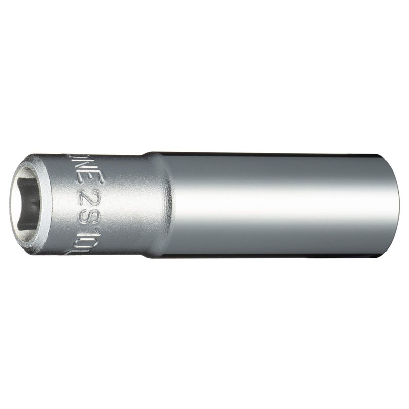 TONE HP2S-10L Deep Socket (6 Angle) Drive 0.25 inch (6.35