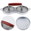 Double Burger Press, Not Sticky Wooden Handle Hamburger Press Burger