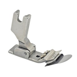 ACOGEDO Prensatelas P351, Prensatelas de Acero, Prensatelas Plegable para Máquina de Coser Plana Industrial, Prensatelas para Dobladillo Enrollado