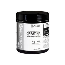 Creatina Monohidratada 300g – 60 Porciones de 5g – Pura, Sin Azúcar – Incluye Medidor – Ideal para Entrenamiento y Recuperación