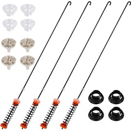 W11130359 Washer Suspension Rod Kit Part Compatible with Whirlpool Maytag Kenmore Crosley WTW7000DW0, 7MWTW7000EW1, WTW7040DW0, 11026132412, 11020372710, Replaces W10594082 AP6261901 PS12347544