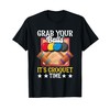 Funny Croquet Quote Mallet Sport Enthusiast Playing Croquet T-Shirt