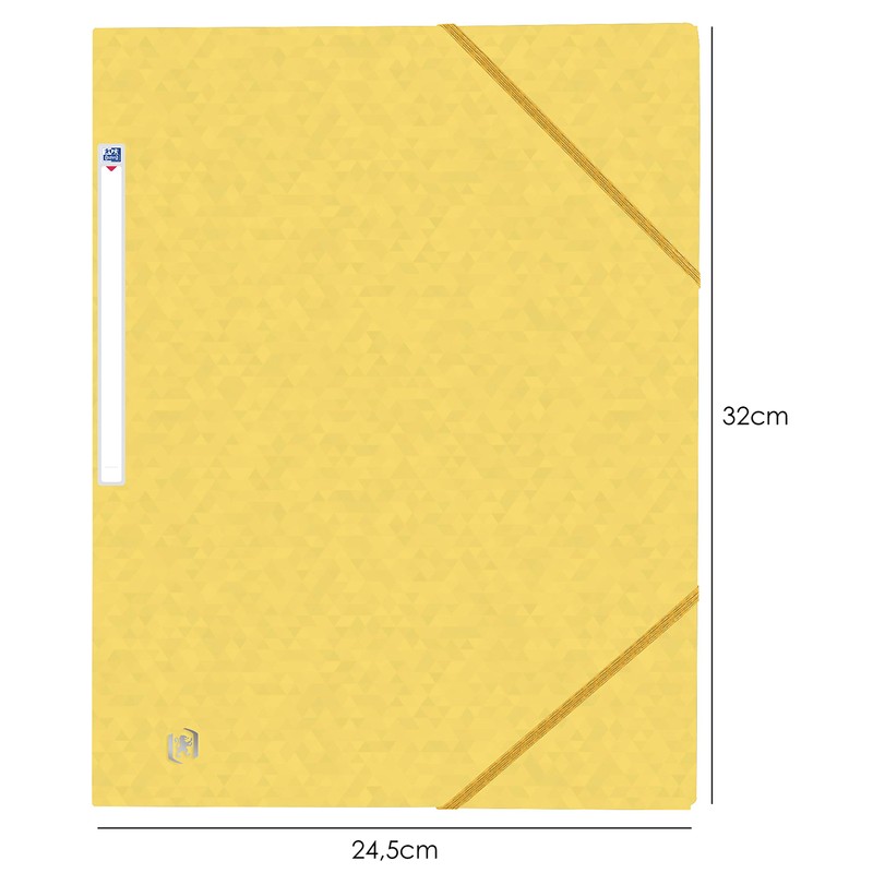 Oxford Topfile+ Pack of 10 Cardboard File Folders 3 Flaps