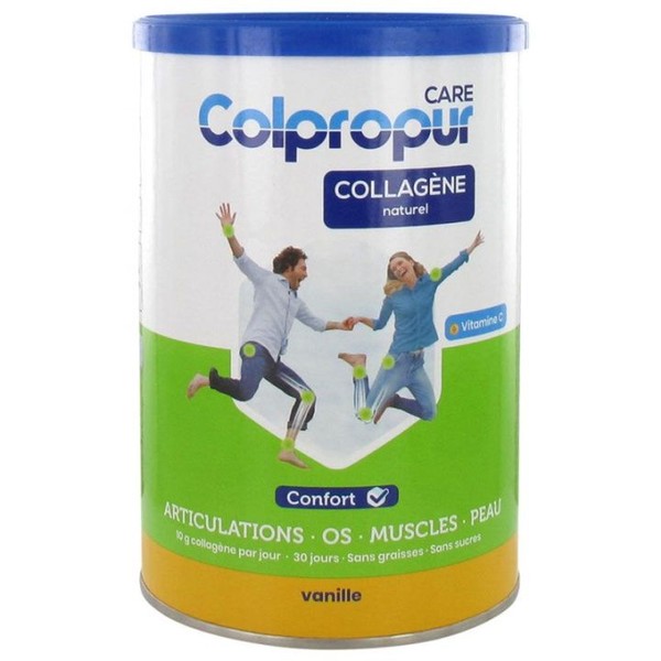 Colpropur Care Collagène hydrolysé + vitamine C 300g, Vanilla