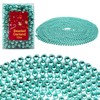 HOVUK® 10M Shiny Bead Garland, Shatterproof Blue Bead Chain, Plastic