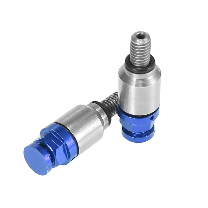 Motoforti Motorcycle Screw Fork Air Bleeder Valve M5x0.8 for Honda