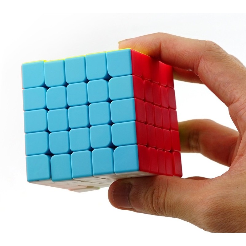 BestCube 5x5 Speed Cube Stickerless Puzzle Toys Gift (Qizheng Version)